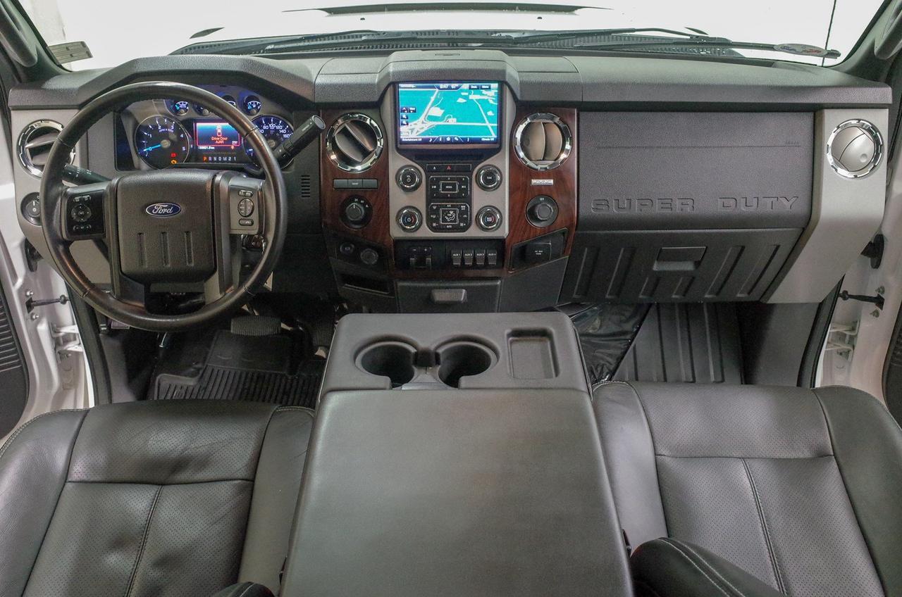 2016 Ford F-450 4x4 Crew Cab Lariat FX4 Dually Diesel Red Deer AB