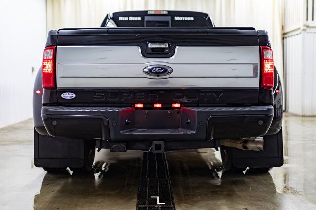 2016 Ford F-450 4x4 Crew Cab Platinum Dually Diesel Leather Roof Nav BCam Red Deer AB