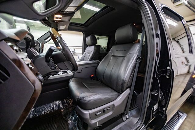 2016 Ford F-450 4x4 Crew Cab Platinum Dually Diesel Leather Roof Nav BCam Red Deer AB