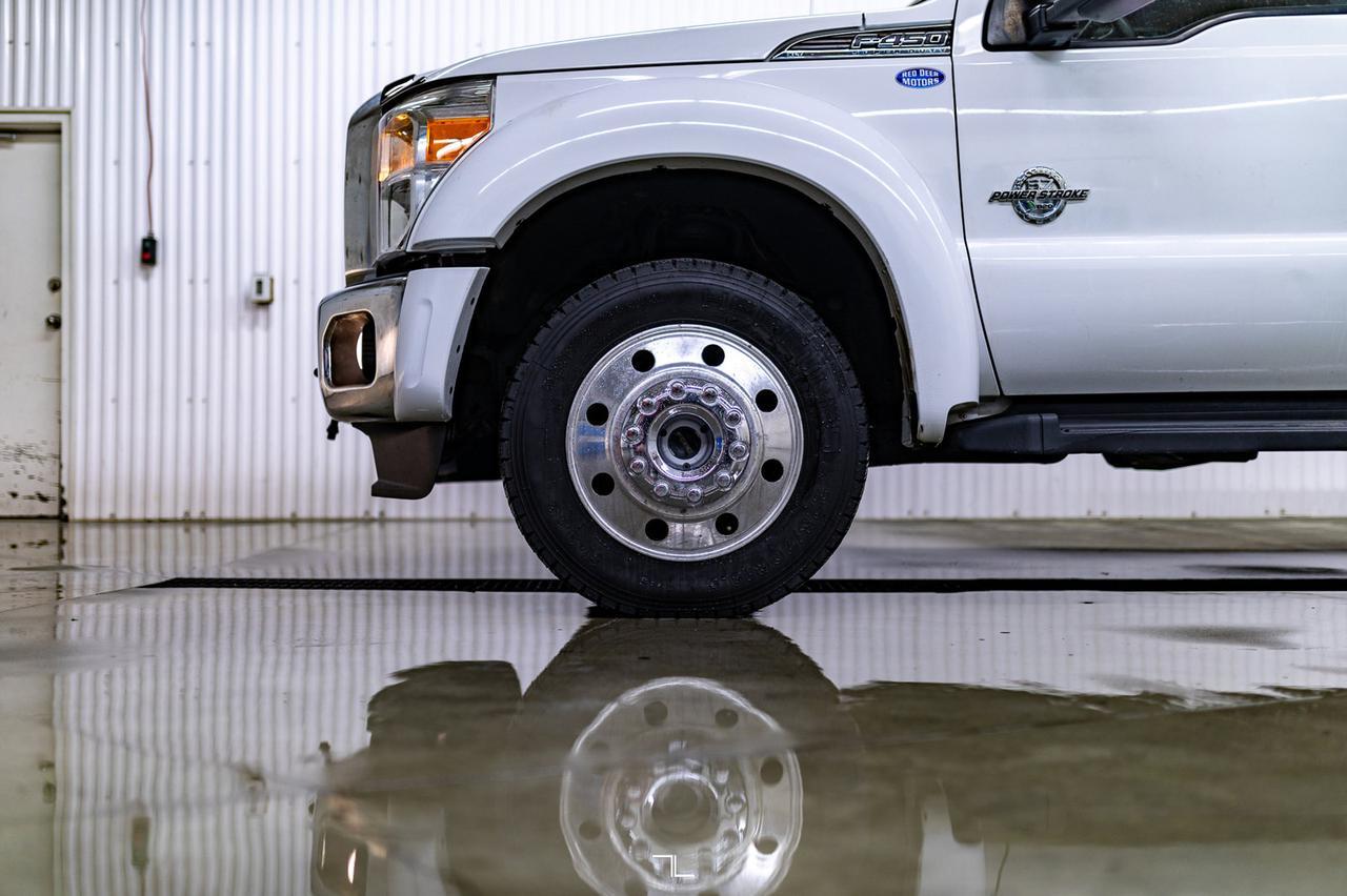 2016 Ford F-450 4x4 Crew Cab XLT Deck Diesel Red Deer AB