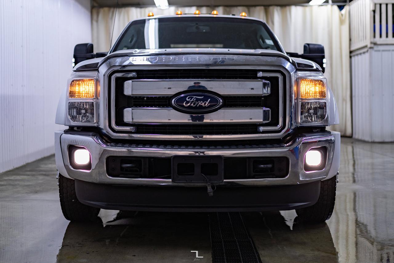 2016 Ford F-450 4x4 Crew Cab XLT Deck Diesel Red Deer AB