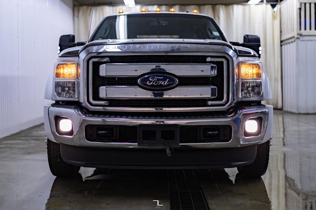 2016 Ford F-450 4x4 Crew Cab XLT Deck Diesel Red Deer AB