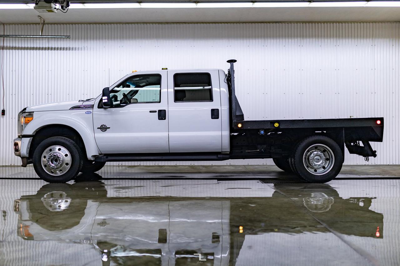 2016 Ford F-450 4x4 Crew Cab XLT Deck Diesel Red Deer AB