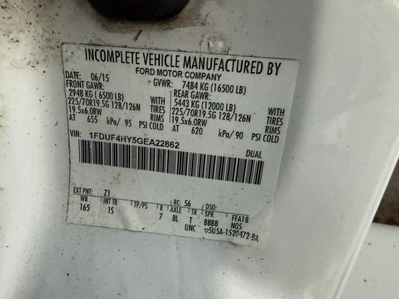 2016 Ford F-450 V10 4x4 Altec Bucket Truck XL Collinsville OK