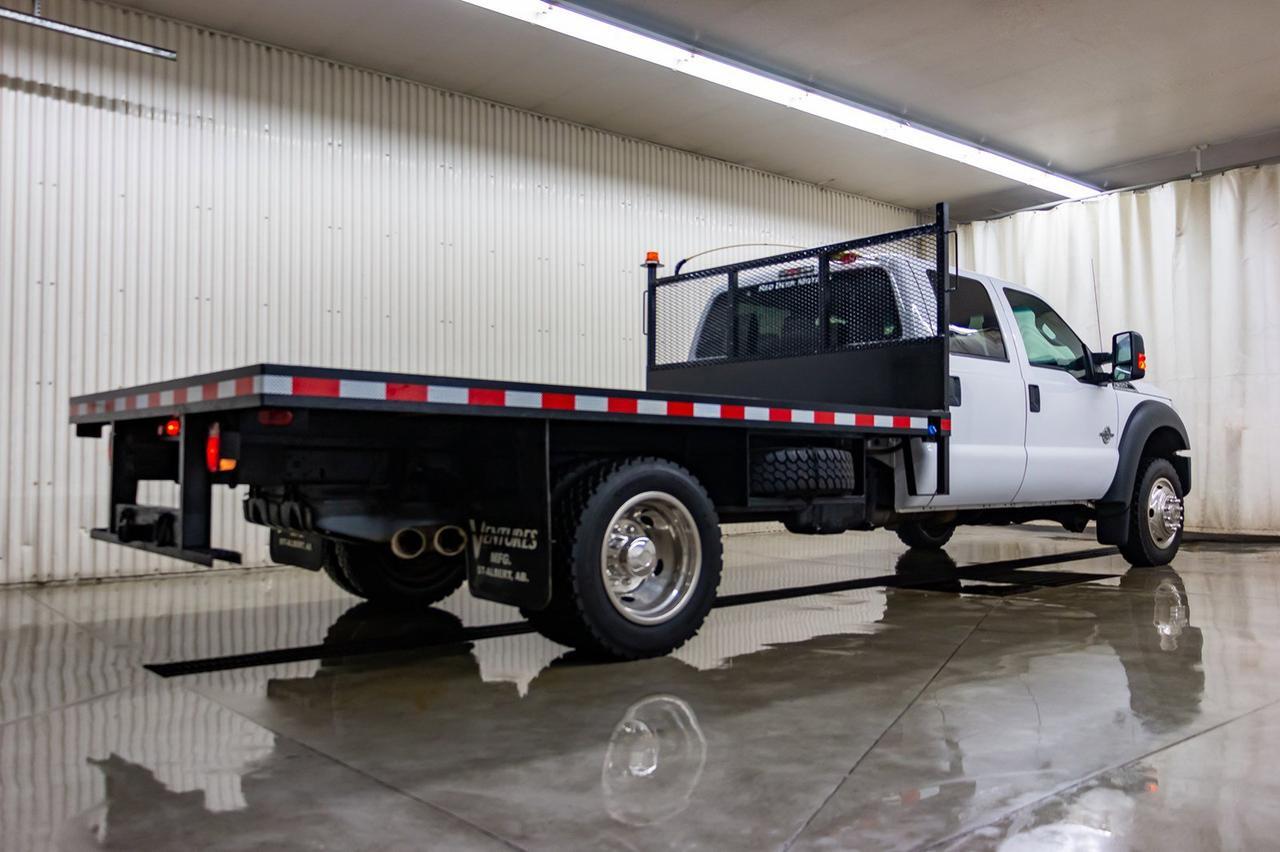 2016 Ford F-550 4x4 Crew Cab XLT Deck Diesel Red Deer AB