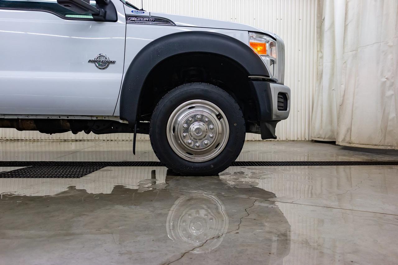 2016 Ford F-550 4x4 Crew Cab XLT Deck Diesel Red Deer AB