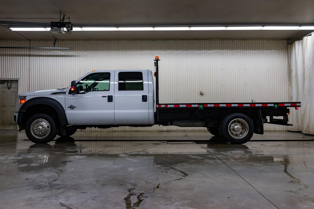 2016 Ford F-550 4x4 Crew Cab XLT Deck Diesel Red Deer AB