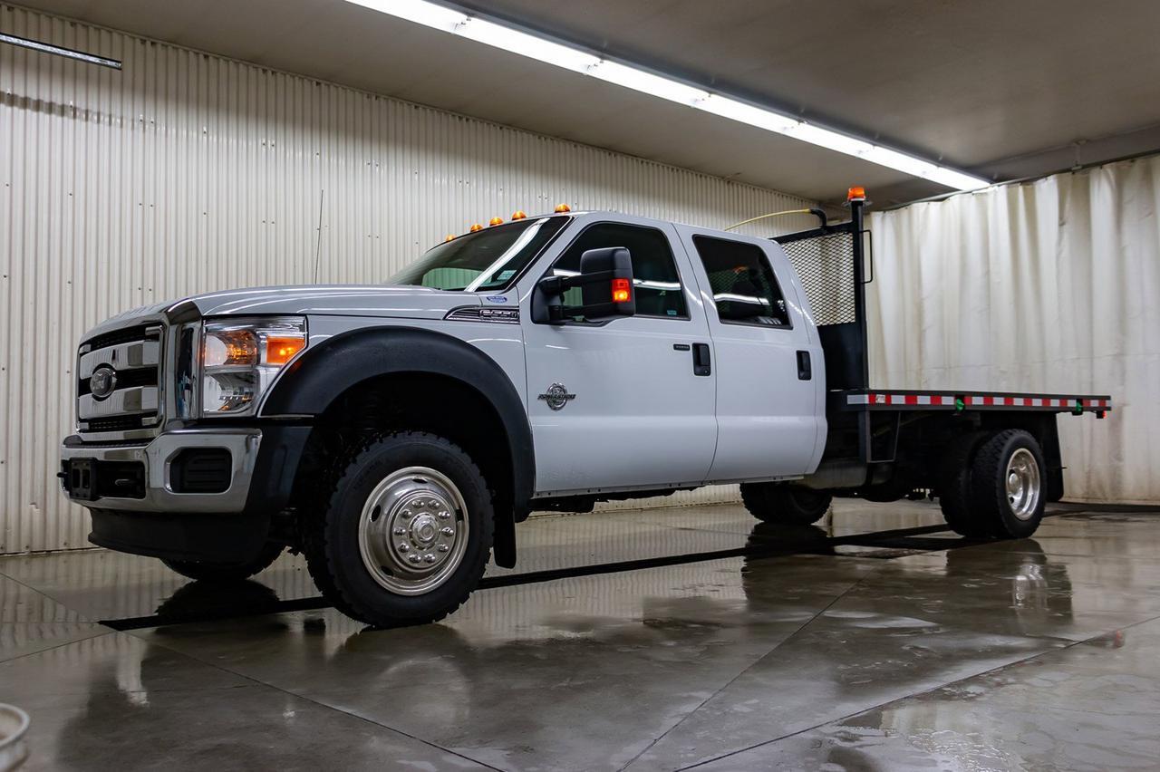 2016 Ford F-550 4x4 Crew Cab XLT Deck Diesel Red Deer AB