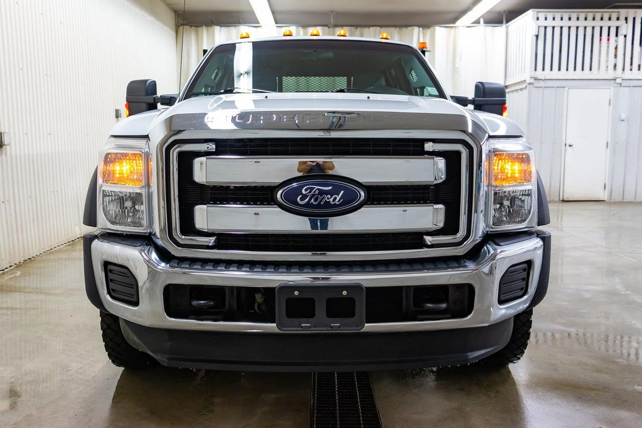 2016 Ford F-550 4x4 Crew Cab XLT Deck Diesel Red Deer AB