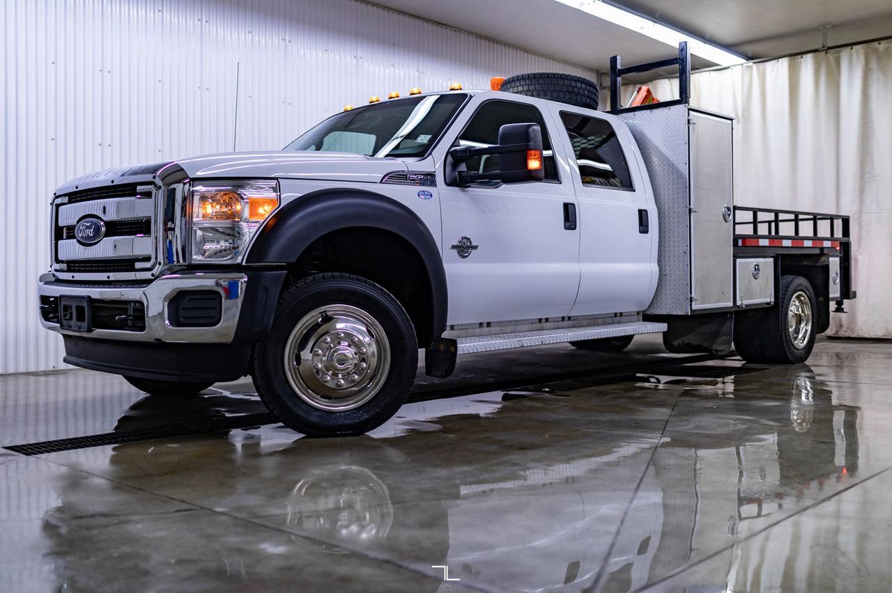 2016 Ford F-550 4x4 Crew Cab XLT Picker Diesel Red Deer AB