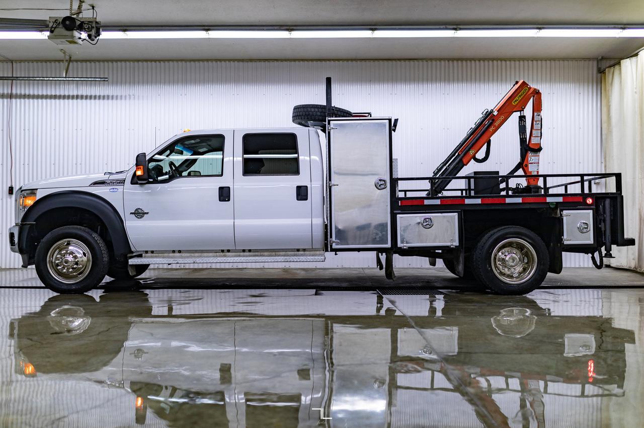 2016 Ford F-550 4x4 Crew Cab XLT Picker Diesel Red Deer AB
