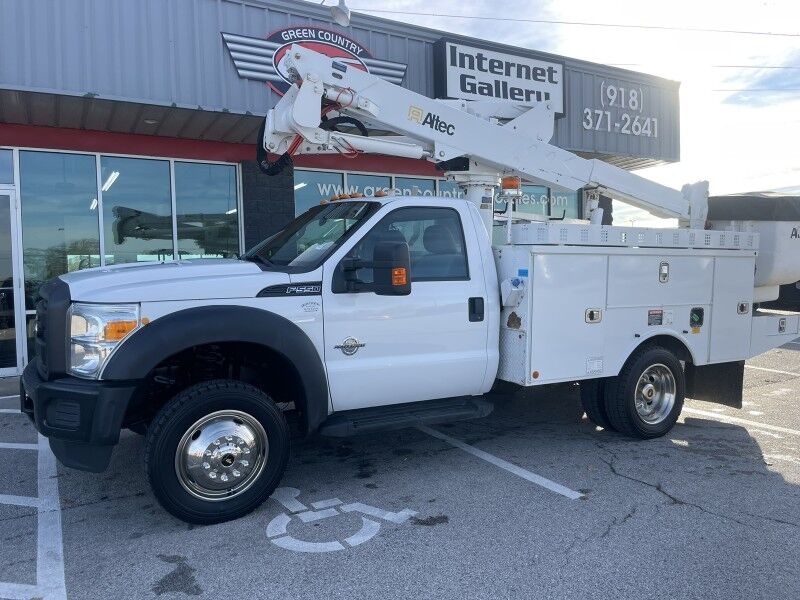 2016 Ford F-550 4x4 Diesel Altec Bucket Truck XL Collinsville OK