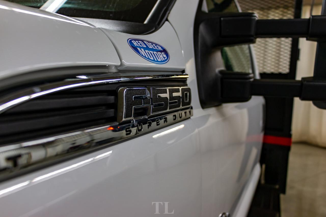 2016 Ford F-550 4x4 Reg Cab XLT Deck Diesel Red Deer AB