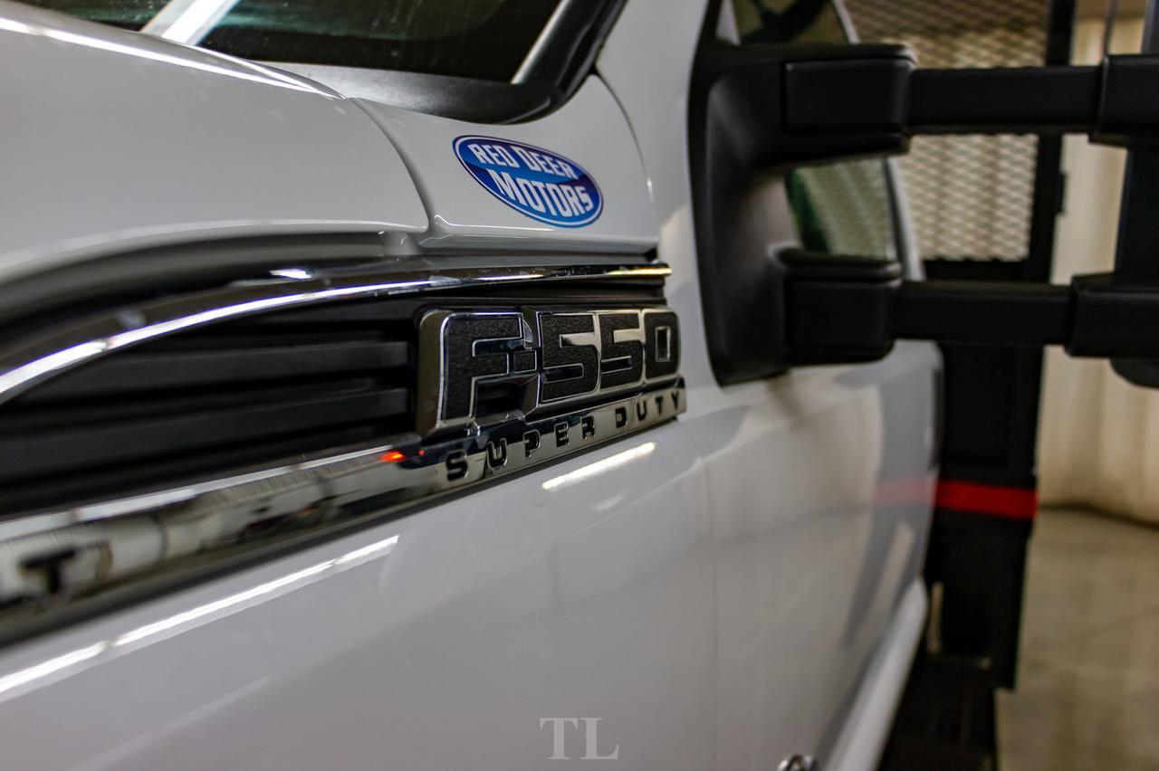 2016 Ford F-550 4x4 Reg Cab XLT Deck Diesel Red Deer AB