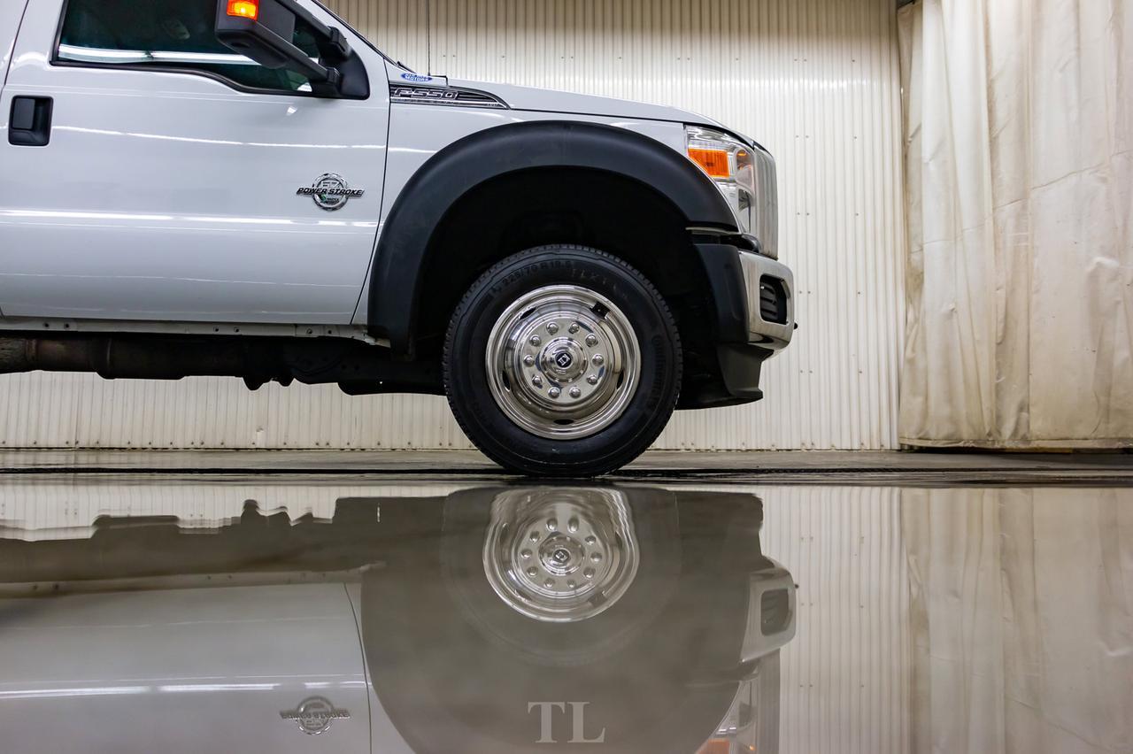 2016 Ford F-550 4x4 Reg Cab XLT Deck Diesel Red Deer AB