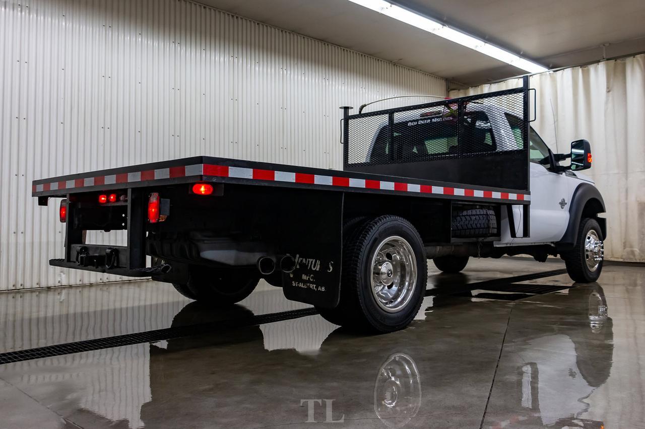 2016 Ford F-550 4x4 Reg Cab XLT Deck Diesel Red Deer AB