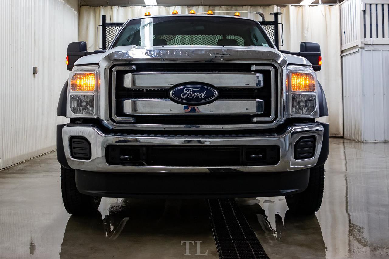 2016 Ford F-550 4x4 Reg Cab XLT Deck Diesel Red Deer AB