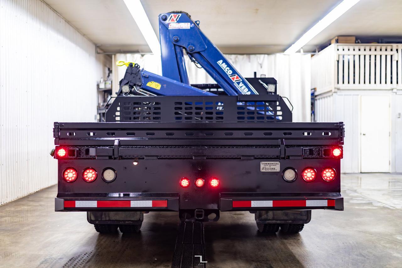 2016 Ford F-550 4x4 Super Cab XLT Picker Deck Diesel Red Deer AB