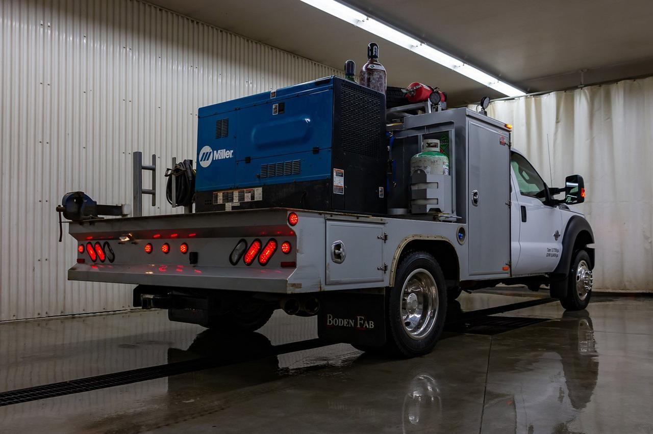 2016 Ford F-550 4x4 Super Cab XLT Welding Deck Diesel Red Deer AB