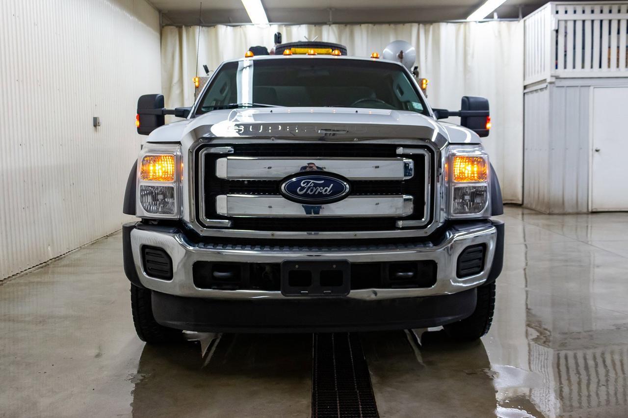 2016 Ford F-550 4x4 Super Cab XLT Welding Deck Diesel Red Deer AB