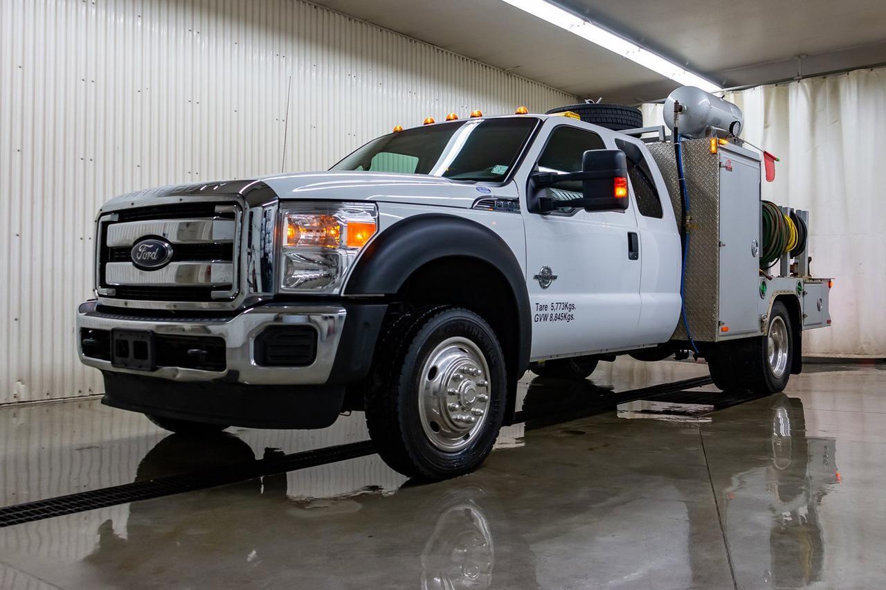 2016 Ford F-550 4x4 Super Cab XLT Welding Deck Diesel Red Deer AB