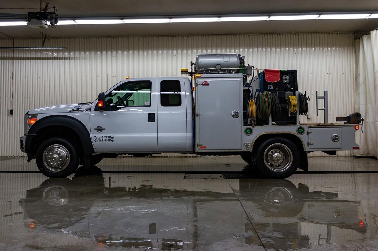 2016 Ford F-550 4x4 Super Cab XLT Welding Deck Diesel Red Deer AB