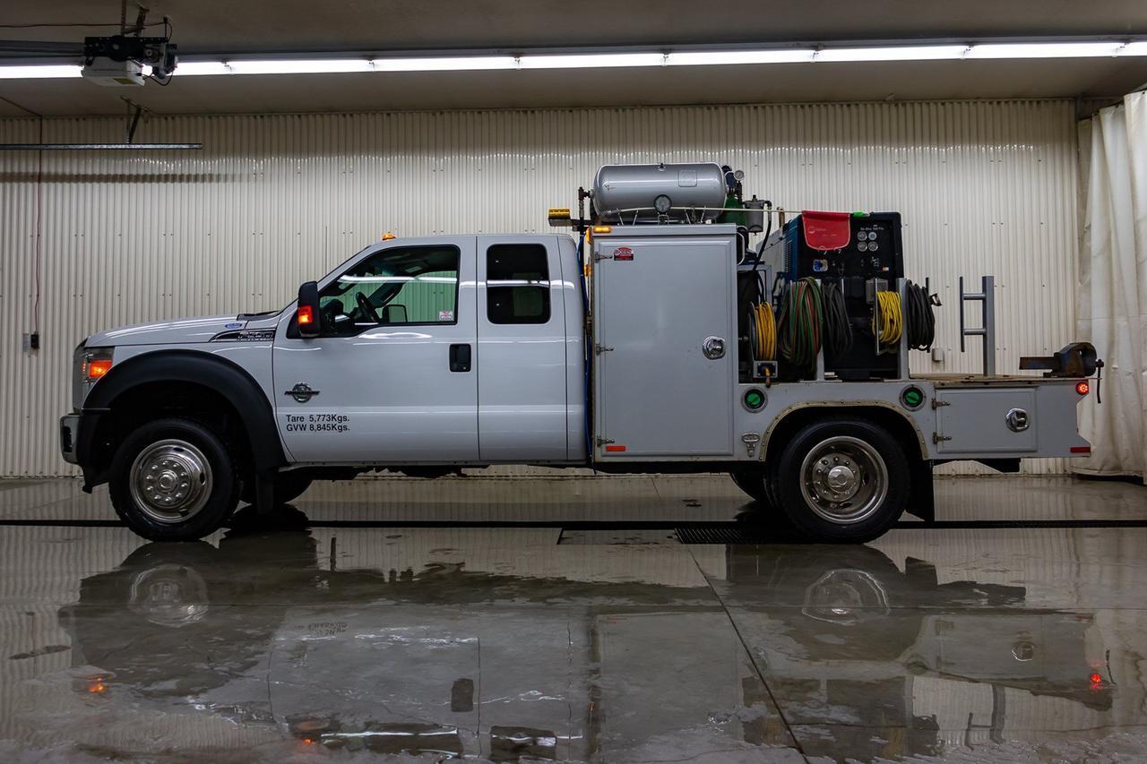 2016 Ford F-550 4x4 Super Cab XLT Welding Deck Diesel Red Deer AB