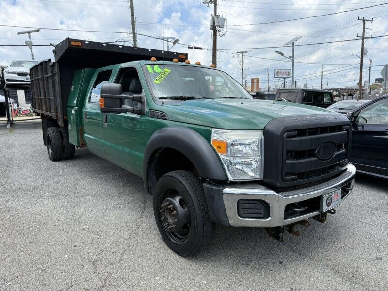 2016 Ford F-550 Chassis XL Crew Cab DRW 11-FT Steel Dump Body Arlington VA