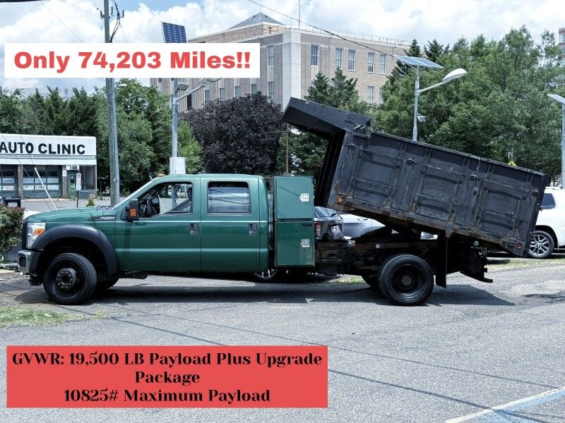 2016 Ford F-550 Chassis XL Crew Cab DRW 11-FT Steel Dump Body Arlington VA