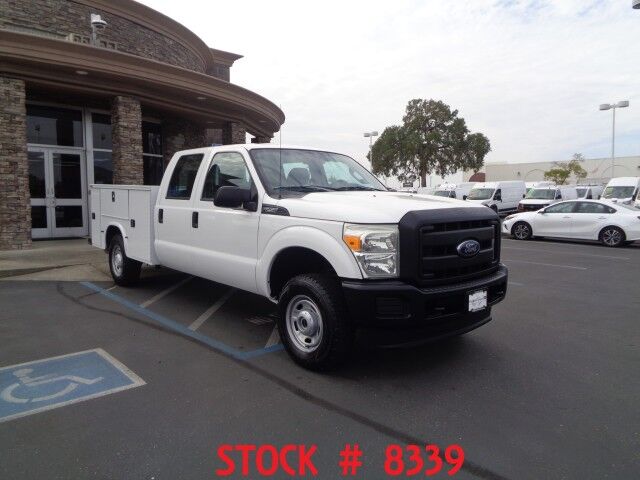 2016 Ford F250 Utility ~ 4x4 ~ Crew Cab ~ Only 62K Miles! Rocklin CA