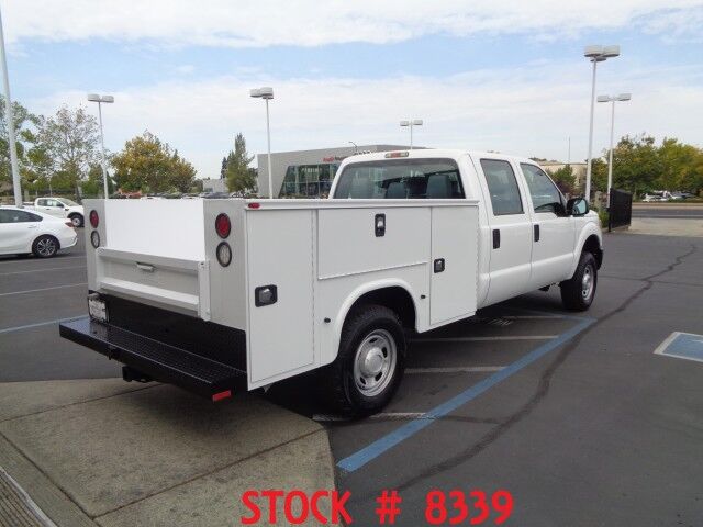 2016 Ford F250 Utility ~ 4x4 ~ Crew Cab ~ Only 62K Miles! Rocklin CA