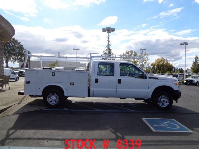 2016 Ford F250 Utility ~ 4x4 ~ Crew Cab ~ Rack ~ Only 62K Miles! Rocklin CA
