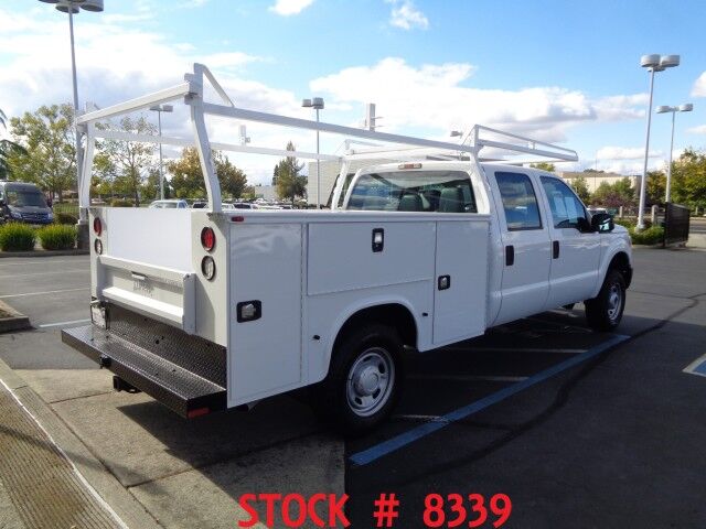 2016 Ford F250 Utility ~ 4x4 ~ Crew Cab ~ Rack ~ Only 62K Miles! Rocklin CA