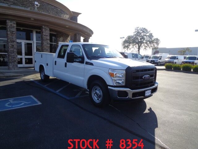 2016 Ford F250 Utility ~ Crew Cab ~ Only 31K Miles! Rocklin CA