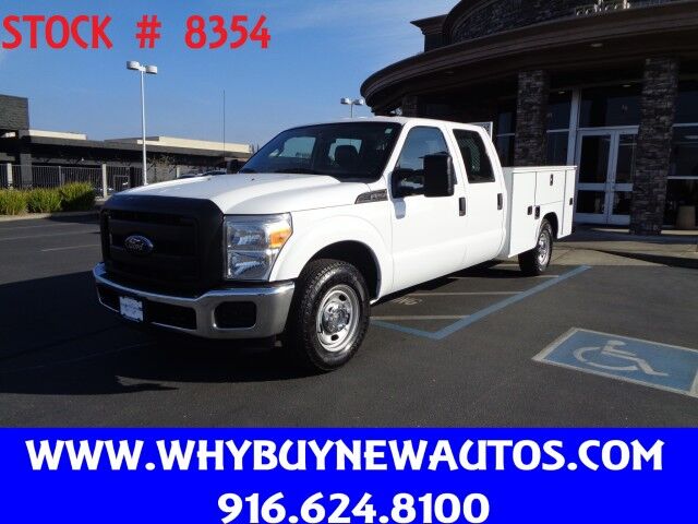 2016 Ford F250 Utility ~ Crew Cab ~ Only 31K Miles!