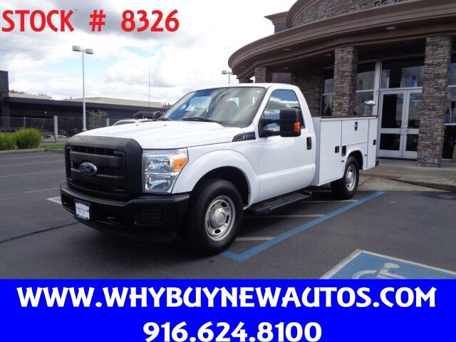 2016 Ford F250 Utility ~ Only 22K Miles! Rocklin CA