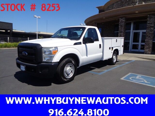 2016 Ford F250 Utility ~ Only 34K Miles! Rocklin CA