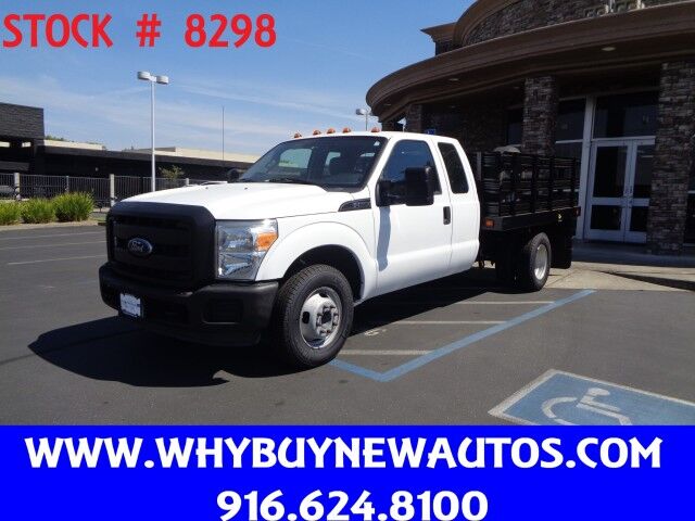 2016 Ford F350 ~ Extended Cab ~ Dually ~ 9ft Stake Bed ~ Only 25K Miles! Rocklin CA