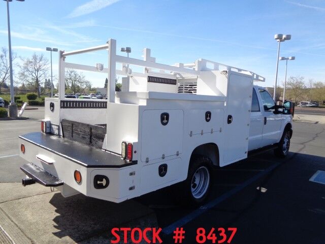 2016 Ford F350 Contractor Bed ~ Crew Cab ~ 4x4 ~ Rack ~ Dually ~ Only 68K Miles! Rocklin CA