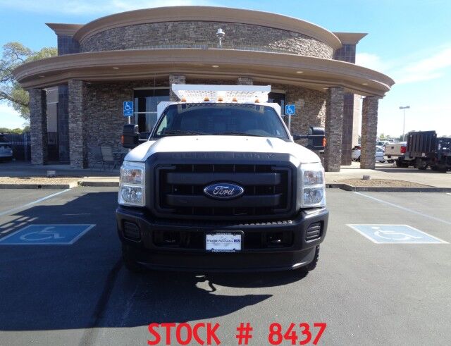2016 Ford F350 Contractor Bed ~ Crew Cab ~ 4x4 ~ Rack ~ Dually ~ Only 68K Miles! Rocklin CA