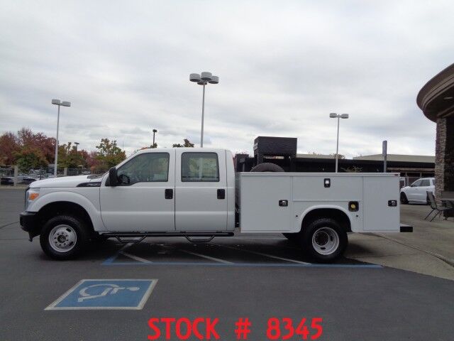 2016 Ford F350 Utility ~ 4x4 ~ Crew Cab ~ Dually ~ Only 40K Miles!