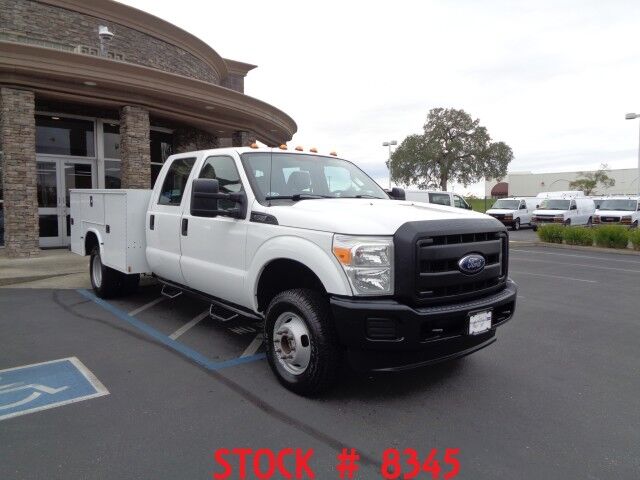 2016 Ford F350 Utility ~ 4x4 ~ Crew Cab ~ Dually ~ Only 40K Miles! Rocklin CA