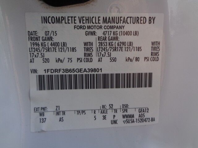 2016 Ford F350 Utility ~ 4x4 ~ Only 19K Miles! Rocklin CA