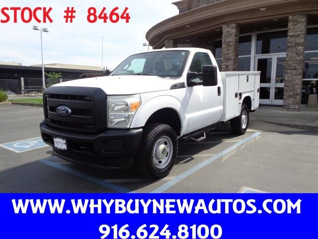 2016 Ford F350 Utility ~ 4x4 ~ Only 19K Miles! Rocklin CA