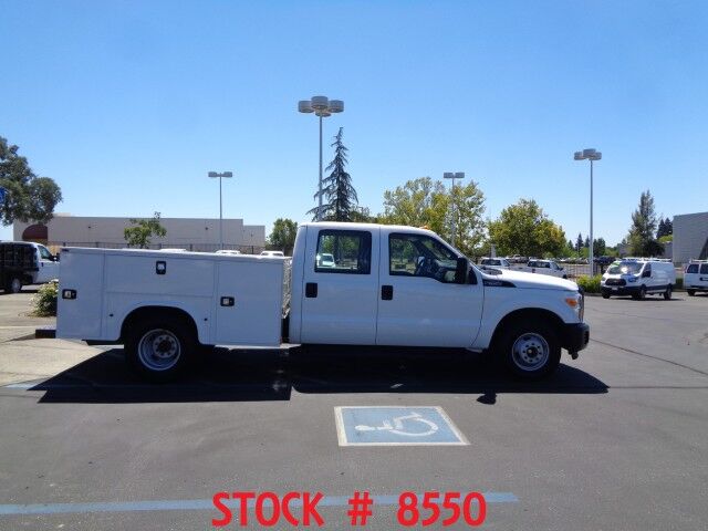 2016 Ford F350 Utility ~ Crew Cab ~ Dually ~ Only 49K Miles! Rocklin CA