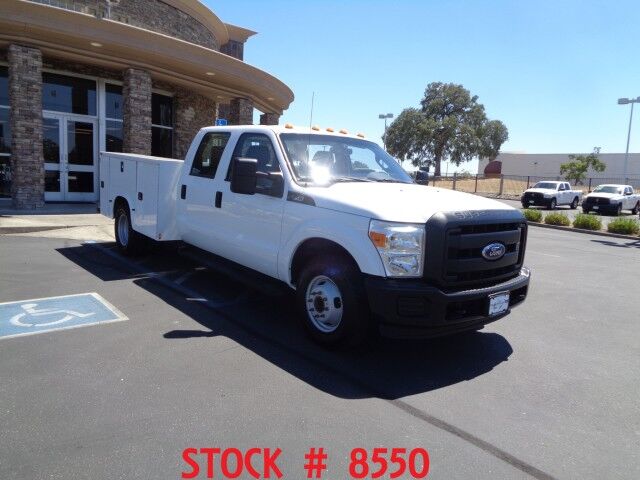 2016 Ford F350 Utility ~ Crew Cab ~ Dually ~ Only 49K Miles! Rocklin CA