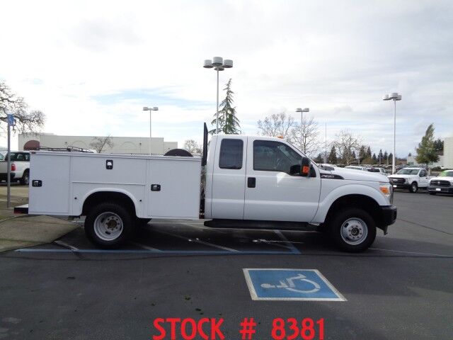2016 Ford F350 Utility ~ Extended Cab ~ 4x4 ~Dually ~ Only 37K Miles! Rocklin CA