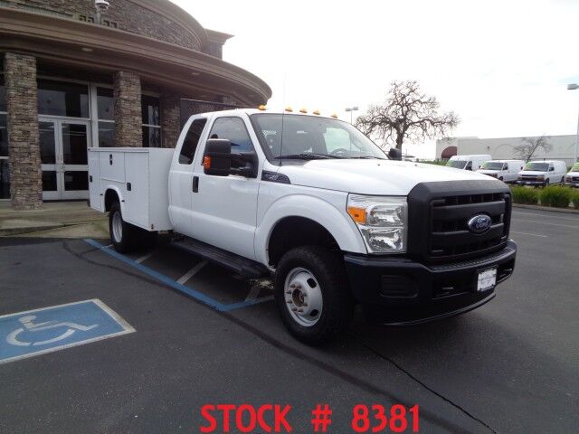 2016 Ford F350 Utility ~ Extended Cab ~ 4x4 ~Dually ~ Only 37K Miles! Rocklin CA
