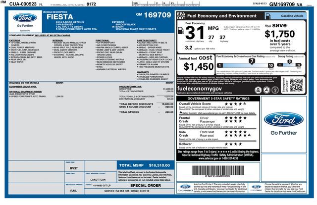 2016 Ford Fiesta S Raleigh NC