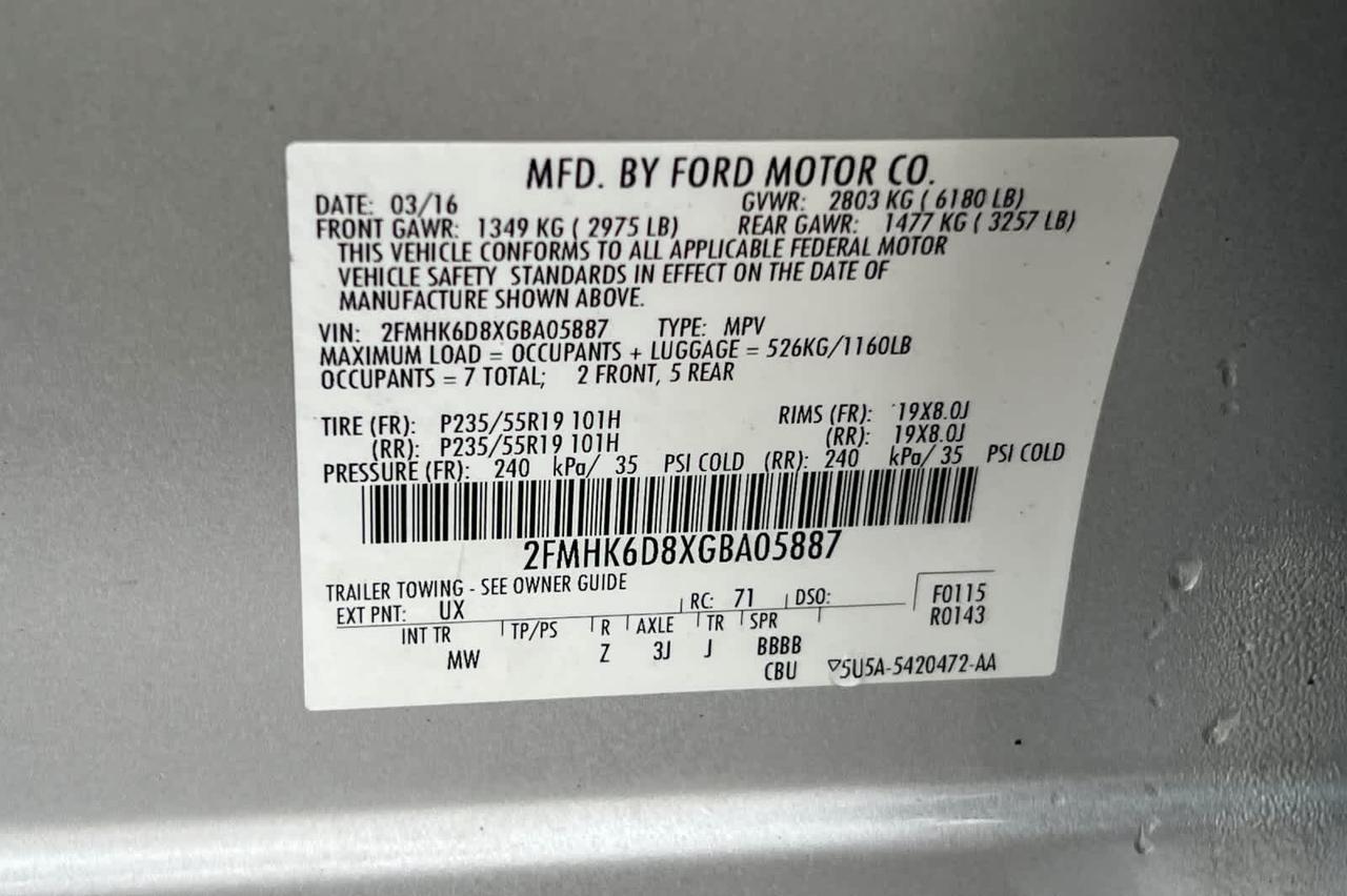 2016 Ford Flex Limited Roseville CA